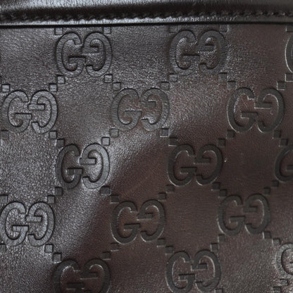 Gucci Guccissima Large Punch Tote Chocolate Brown 10 of 10