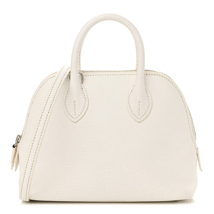 Hermes Chevre Mysore Mini 1923 Bolide White 1 of 19
