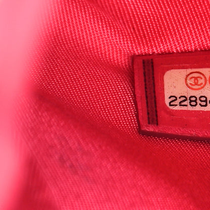 Chanel Lambskin Quilted Medium Cosmetic Case Pink 7 of 9