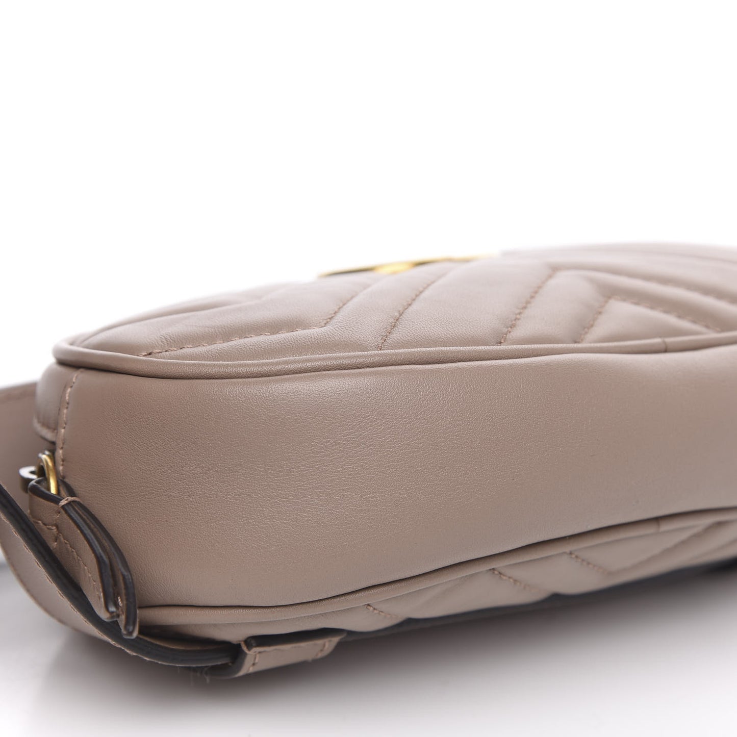 Calfskin Matelasse GG Marmont Belt Bag 85 34 Porcelain Rose