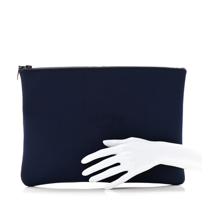 Hermes Neoprene Large Neobain Case Marine 2 of 7