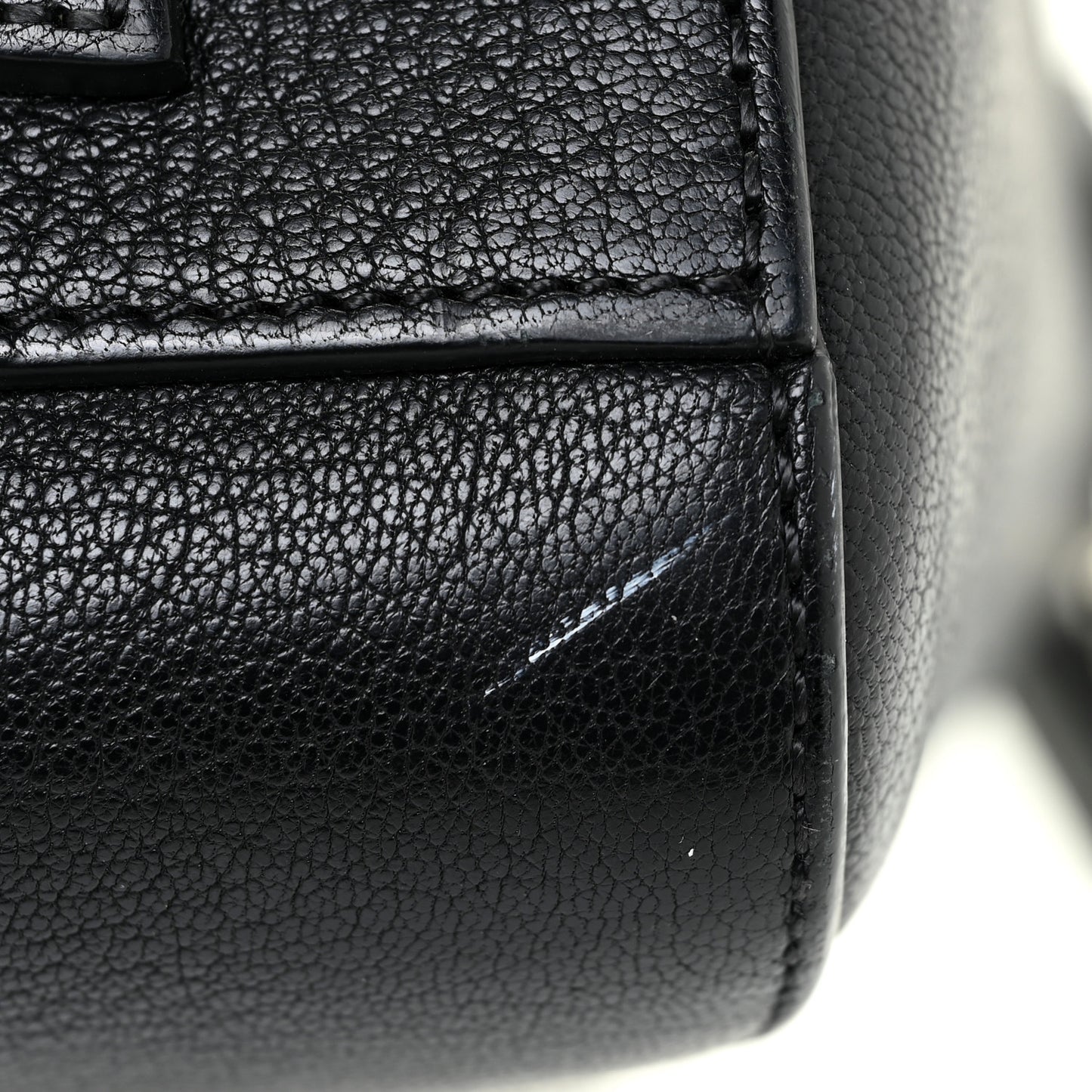 Sugar Goatskin Small Antigona Black