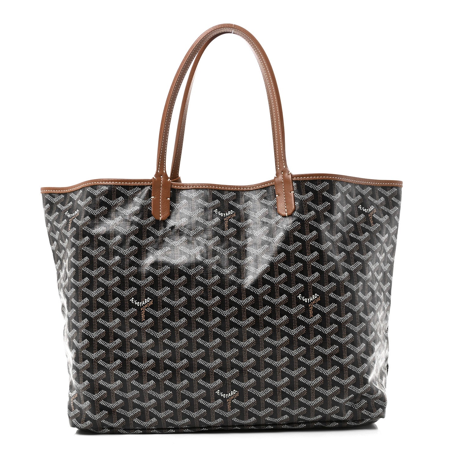 Goyard Goyardine Saint Louis PM Black Gold 1 of 11