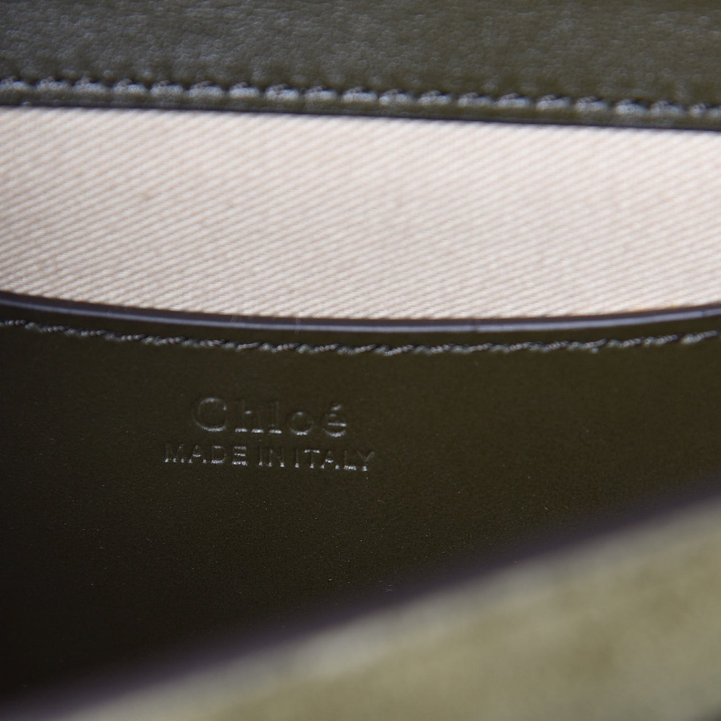 Calfskin Suede Small Tess Bag Deep Forest