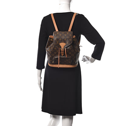 Louis Vuitton Monogram Montsouris MM Backpack 2 of 12