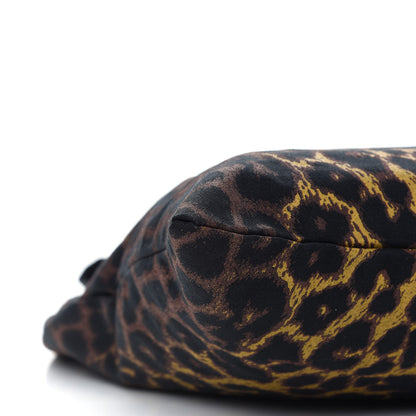 Saint Laurent Canvas Leopard Tote Black 6 of 7