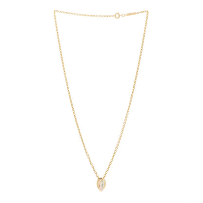 Cartier 18K Pink Yellow White Gold Baby Trinity Pendant Necklace 3 of 6