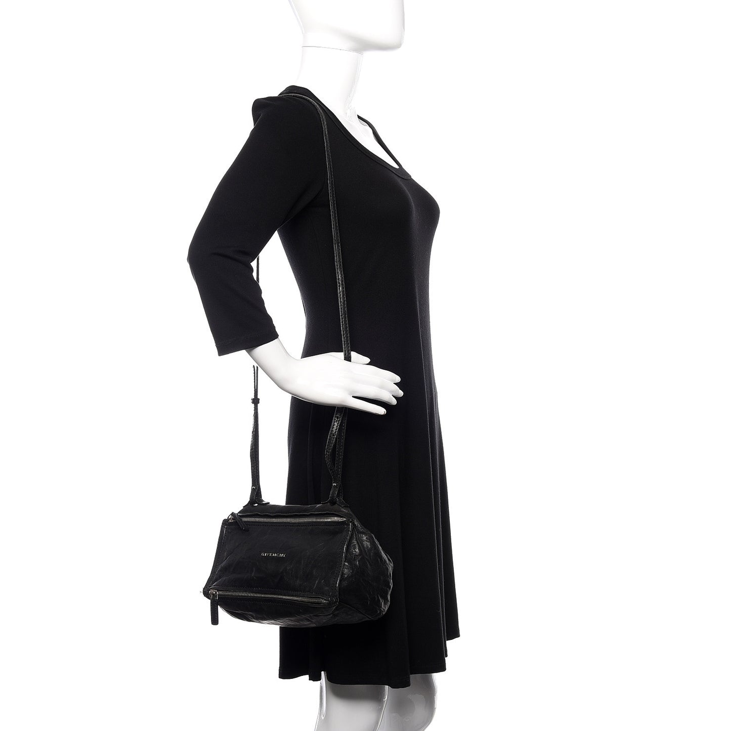 Tumbled Sheepskin Mini Pandora Black