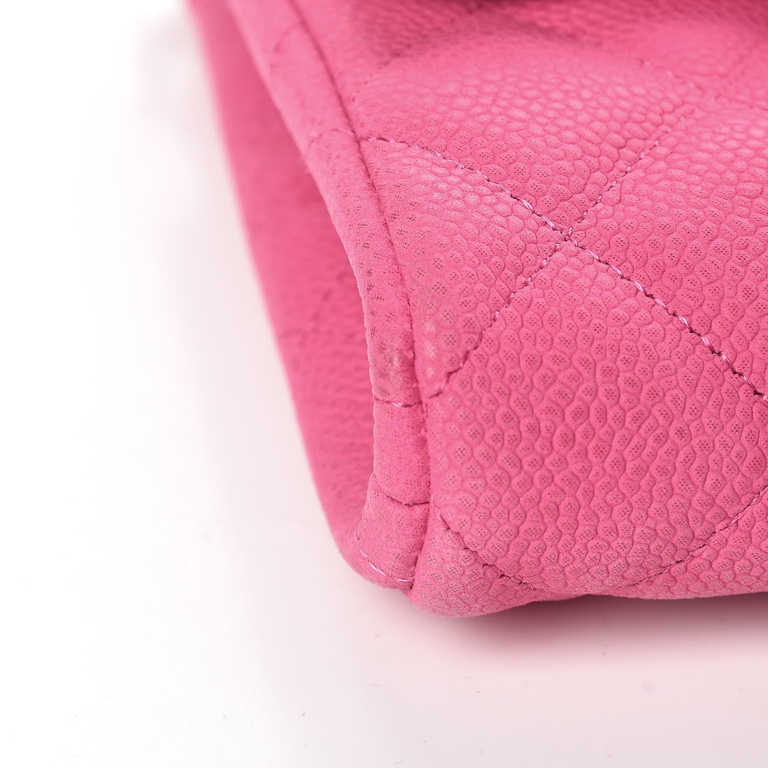 Chanel Iridescent Caviar Clutch with Chain Flap Pink 10 of 14