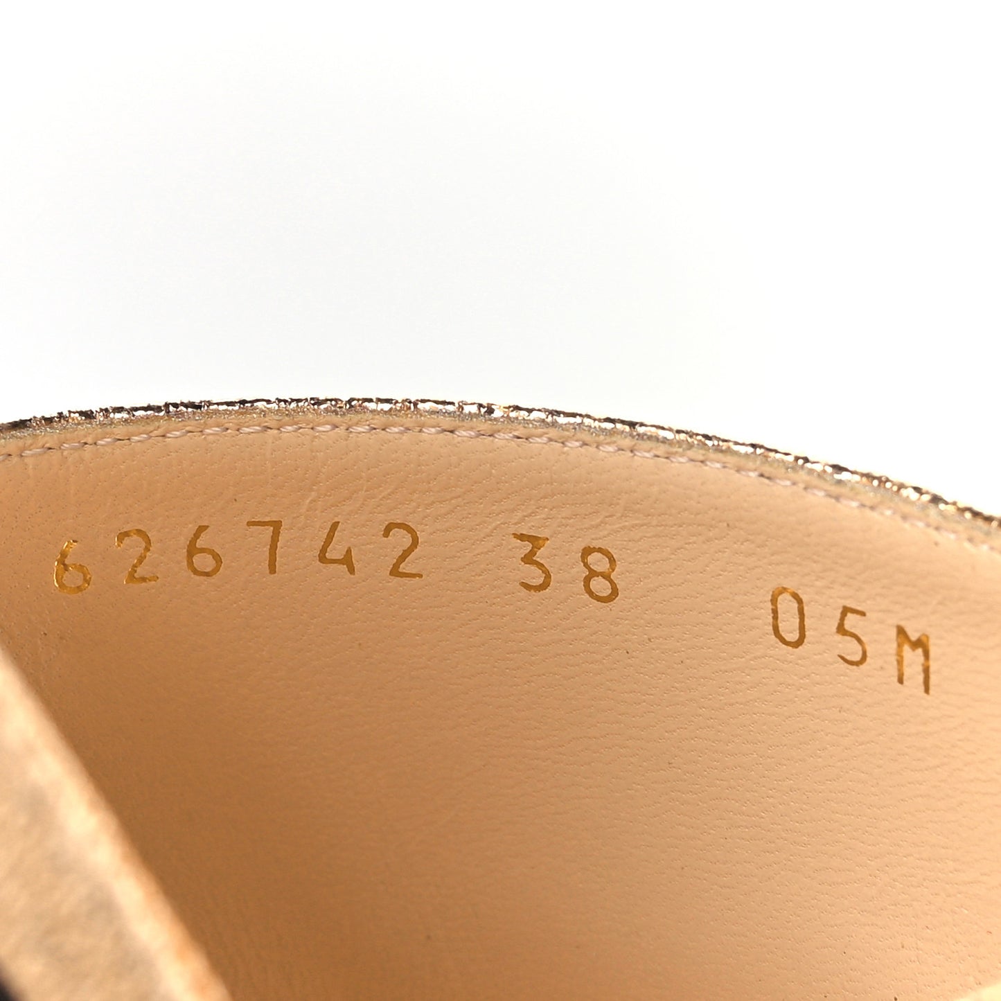 Galassia GG Marmont Flat Slide Sandals 38 Salmone