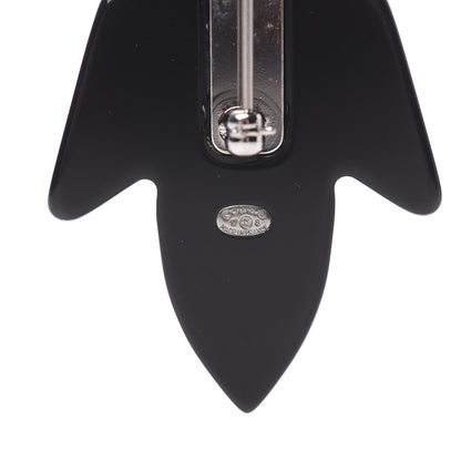 Chanel Glittered Resin Strass Rocket Brooch Silver Blue Pink 4 of 5