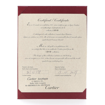 Cartier 18K Yellow Gold Small LOVE Bracelet 16 6 of 6