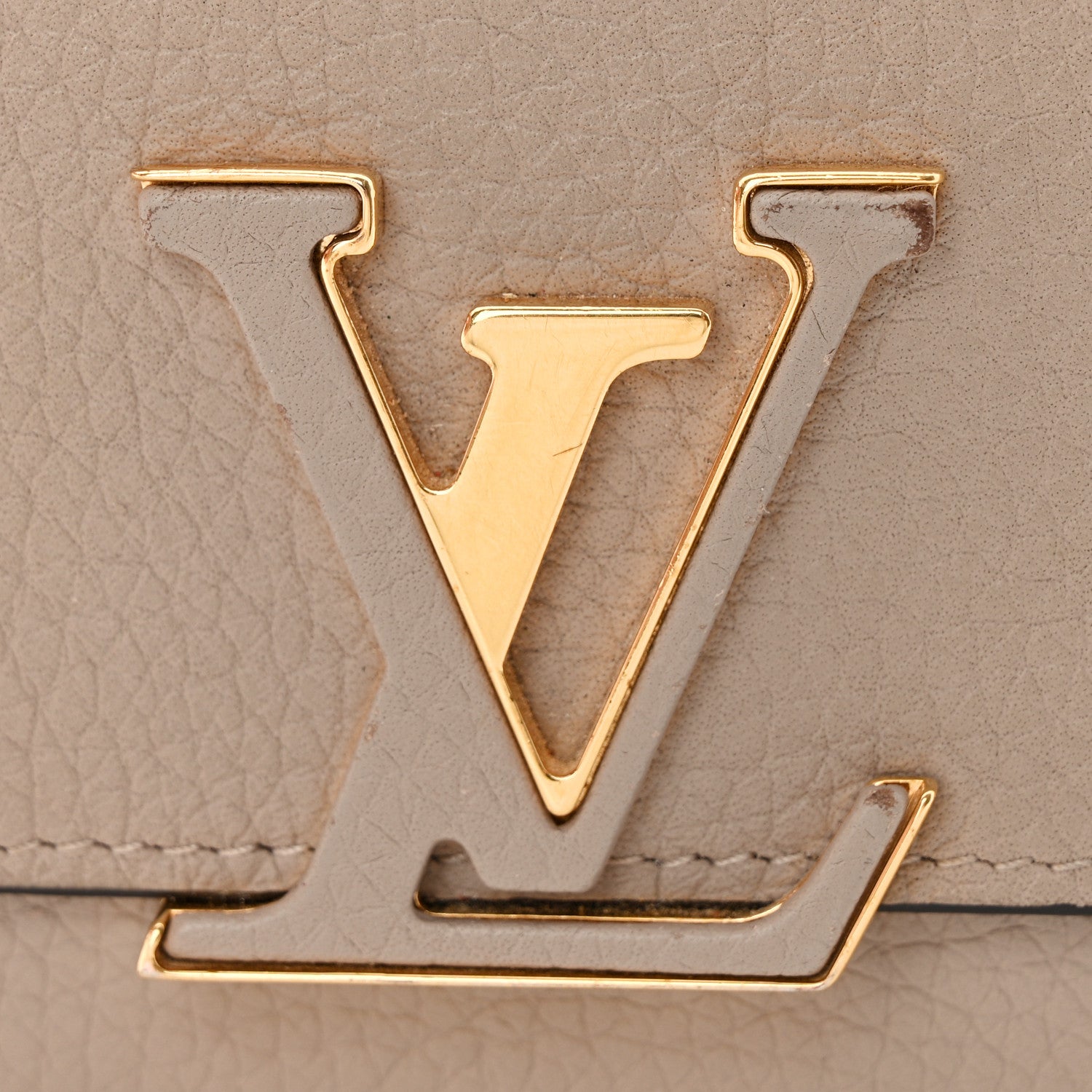 Louis Vuitton Taurillon Capucines Wallet Galet 14 of 14