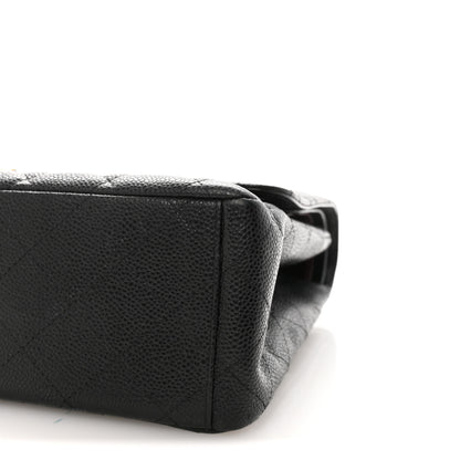 Chanel Caviar Quilted Maxi Double Flap Black 10 of 10