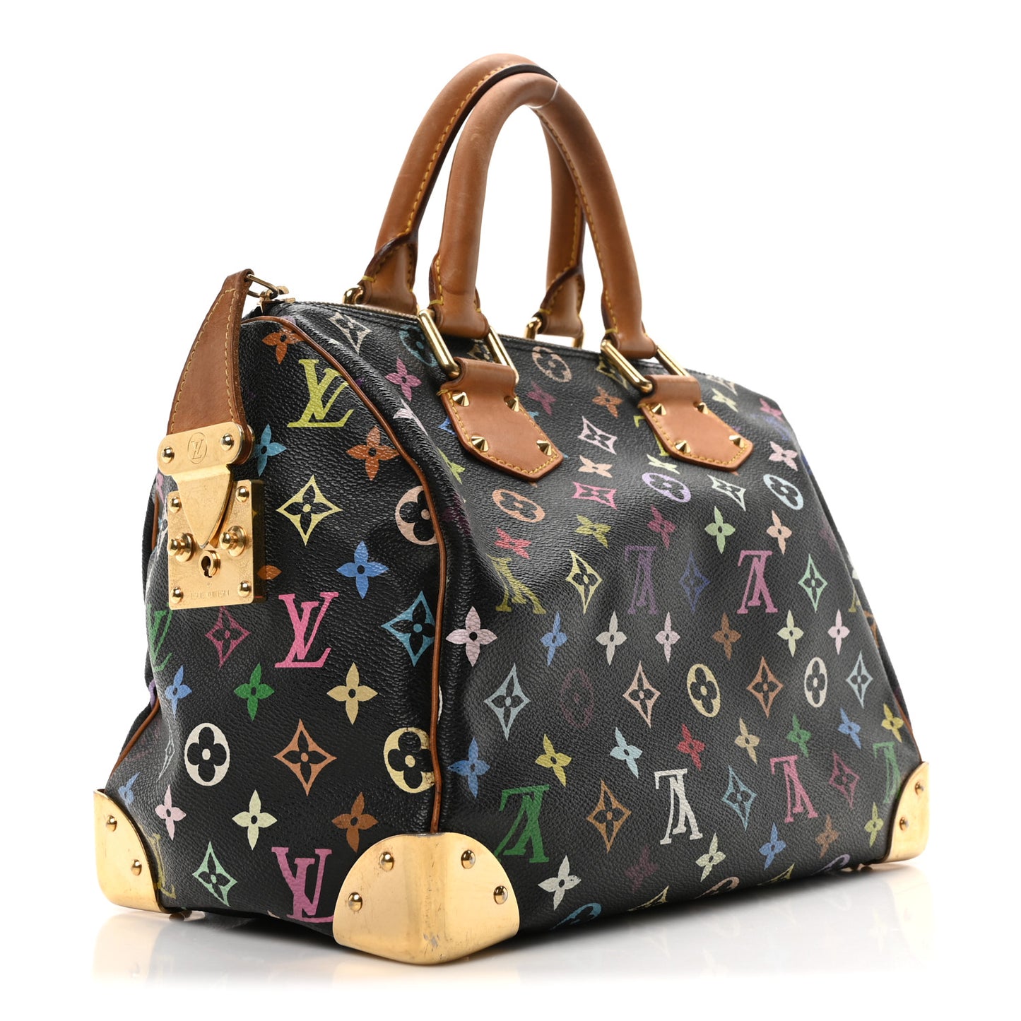 Monogram Multicolor Speedy 30 Black