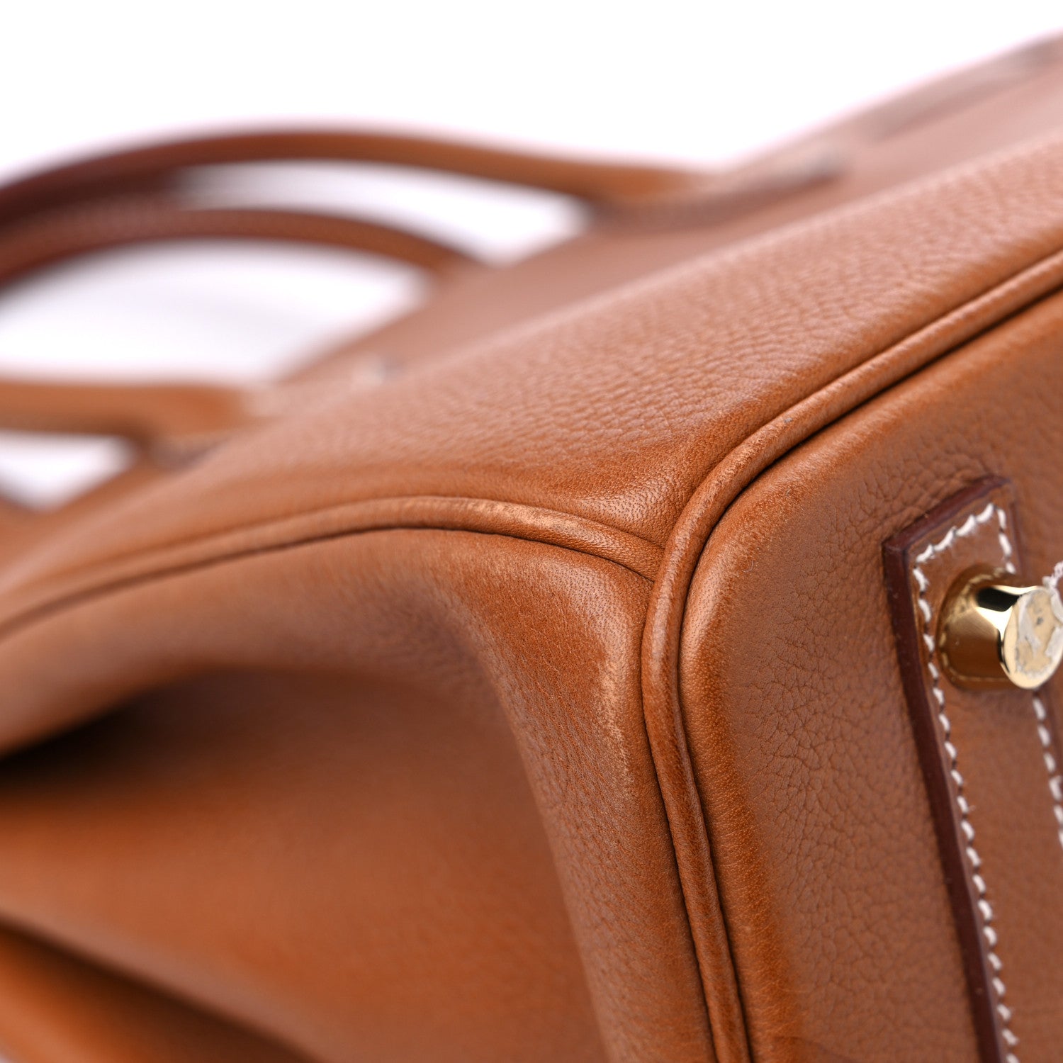 Hermes Natural Barenia Faubourg Birkin 30 Fauve 10 of 16