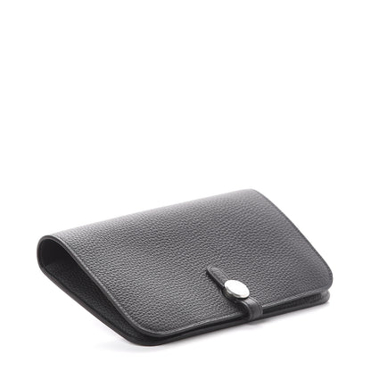Hermes Togo Dogon Duo Wallet Black 3 of 5