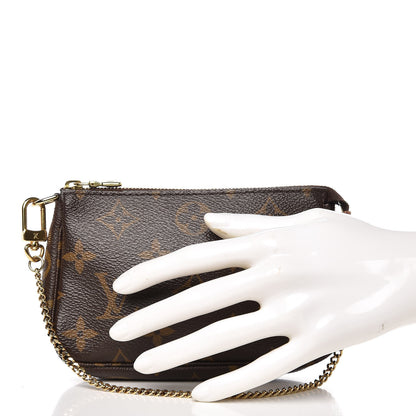 Louis Vuitton Monogram Mini Pochette Accessories 2 of 7