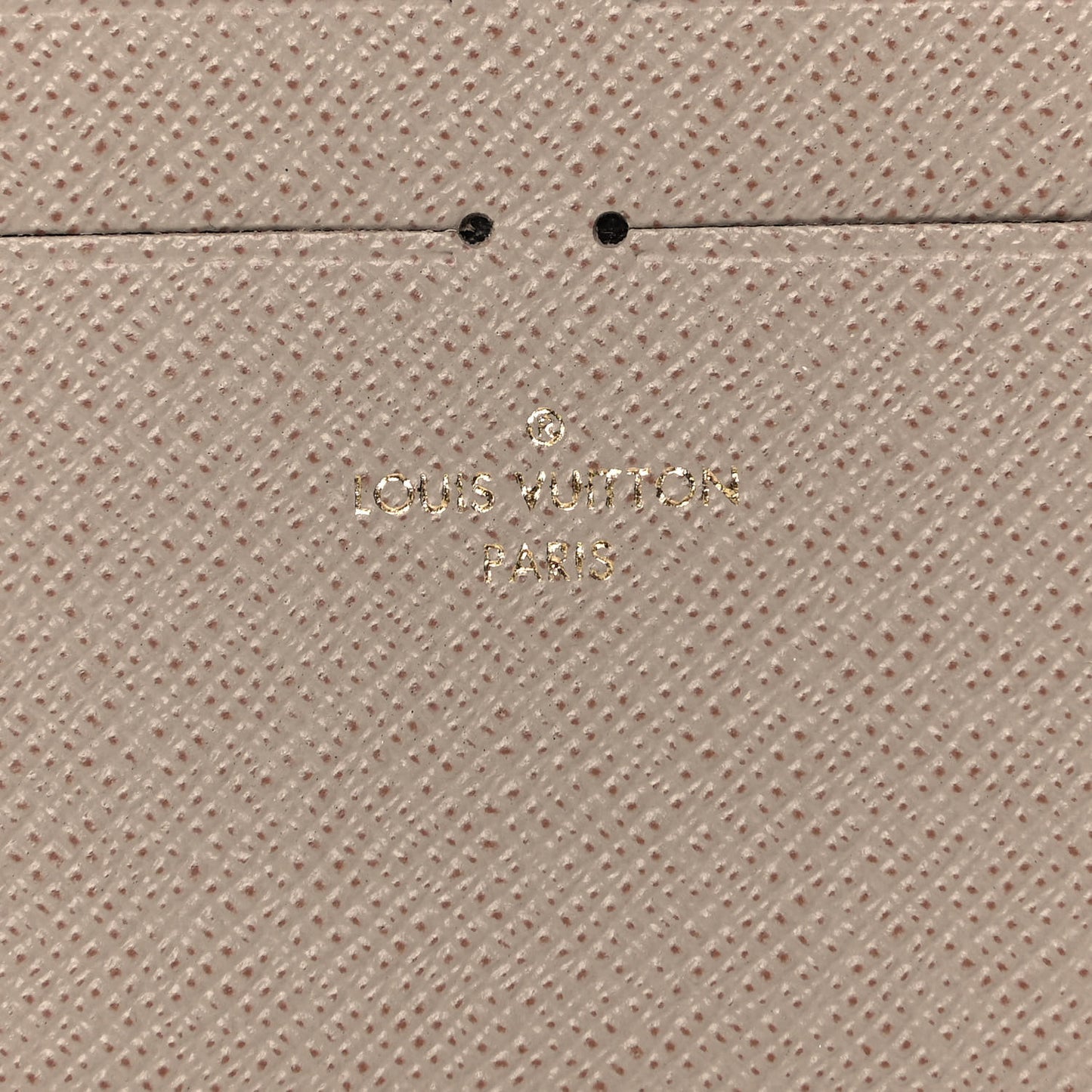 Calfskin Felicie Chain Wallet Card Holder Insert Tourterelle