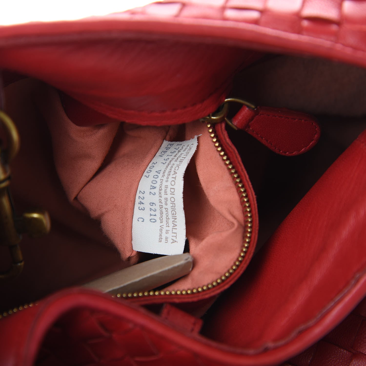 Bottega Veneta Nappa Intrecciato New Ball Hobo Carmino 7 of 14