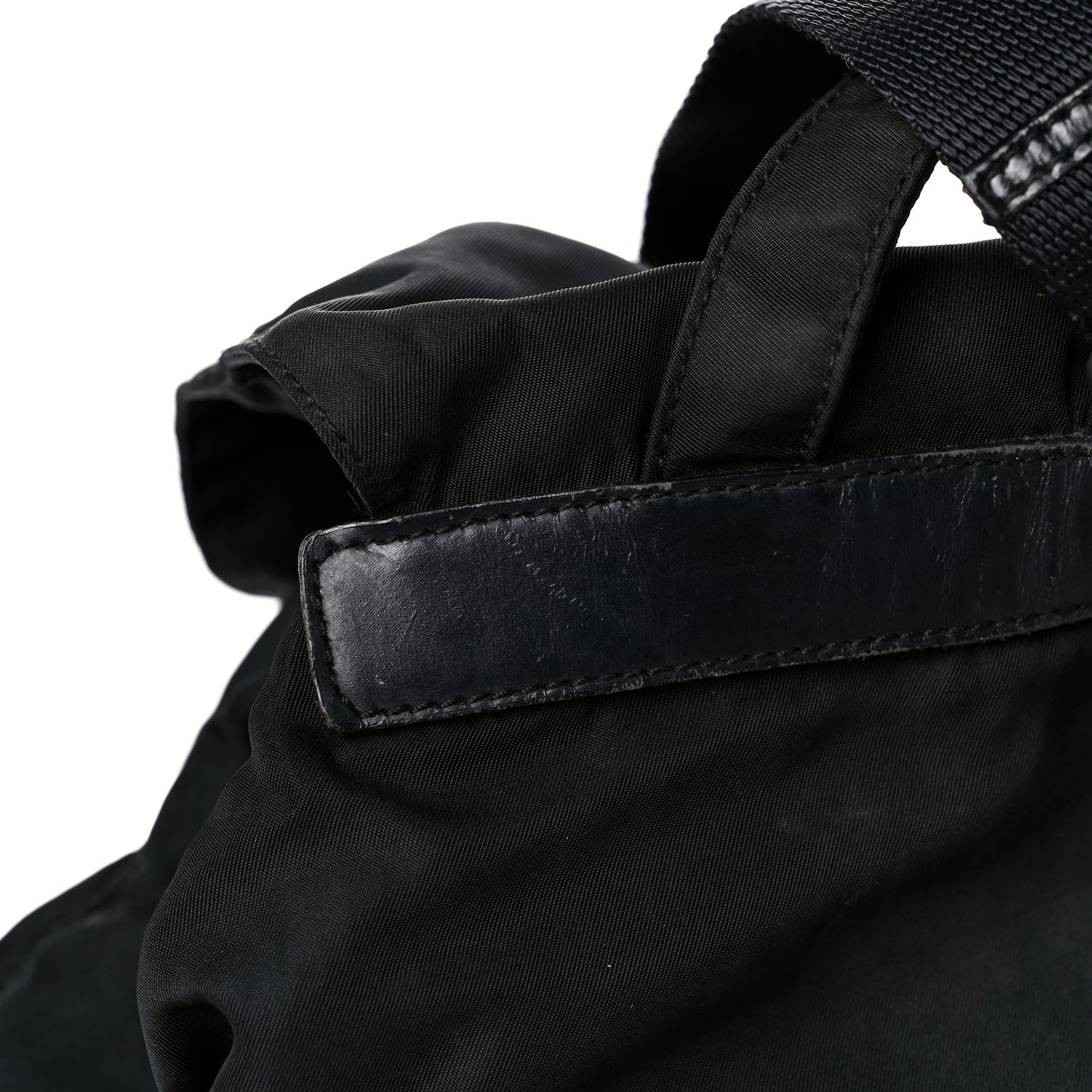 Nylon Vela Medium Backpack Black