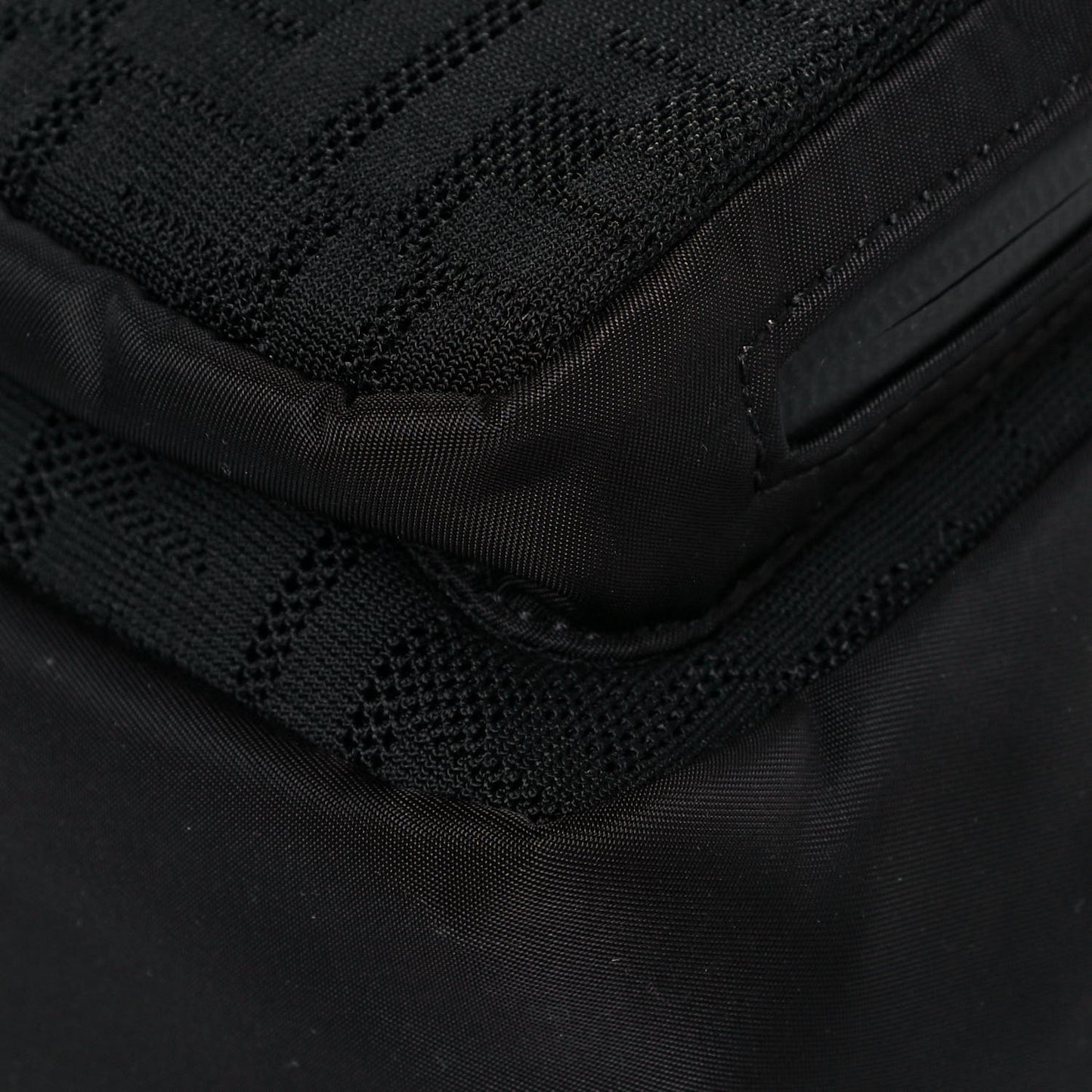 Neoprene Mesh Vitello Grace FF Panelled Backpack Black Red