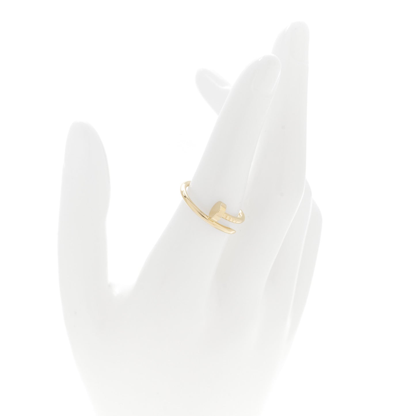 18K Yellow Gold Small Juste Un Clou Ring 53 6.25