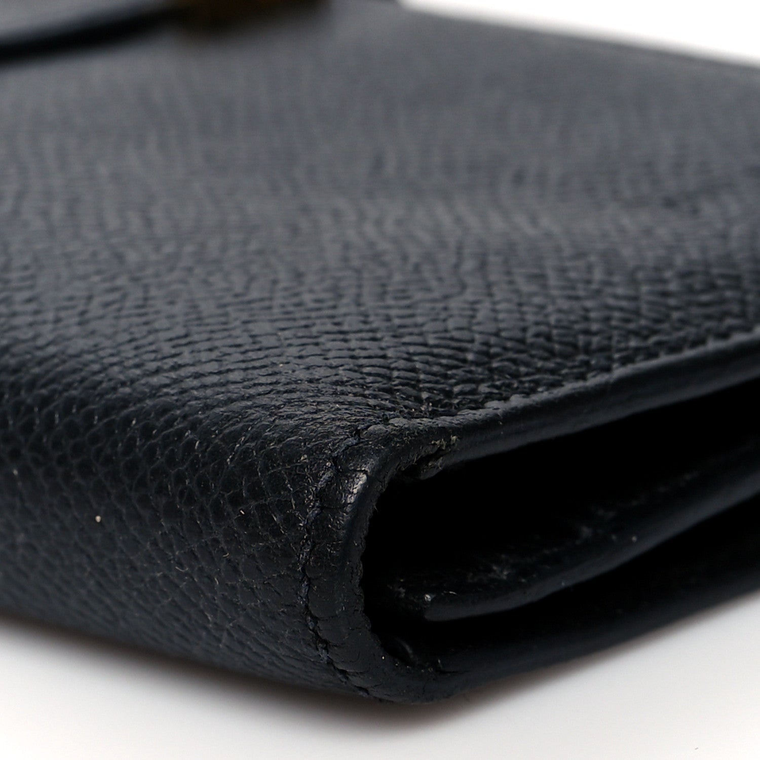 Hermes Epsom Bearn Gusset Wallet Black 12 of 14