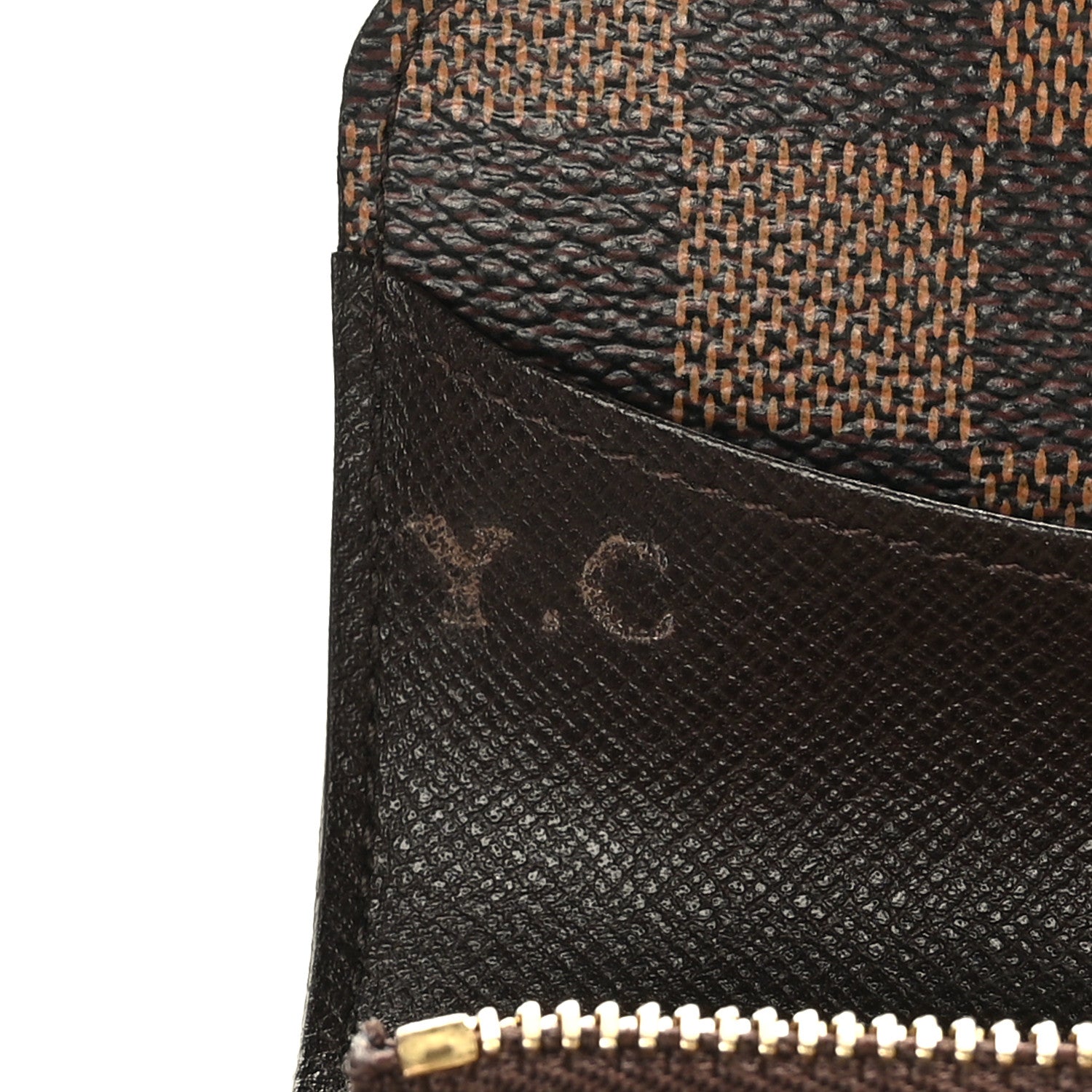 Louis Vuitton Damier Ebene Emilie Wallet 8 of 9