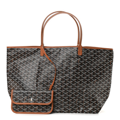 Goyard Goyardine Saint Louis GM Black Gold 1 of 9
