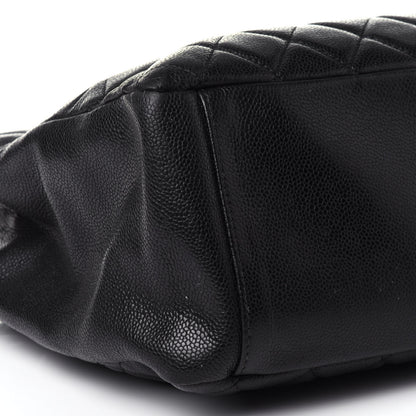 Chanel Caviar Quilted Grand Shopping Tote GST Black 8 of 10
