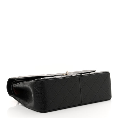 Chanel Caviar Quilted Jumbo Double Flap Black 4 of 11