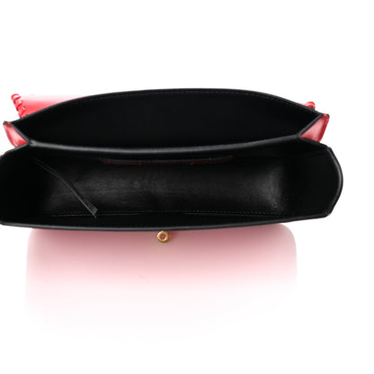 Versace Nappa Whipstitch Icon Western Chain Shoulder Bag Red 4 of 9
