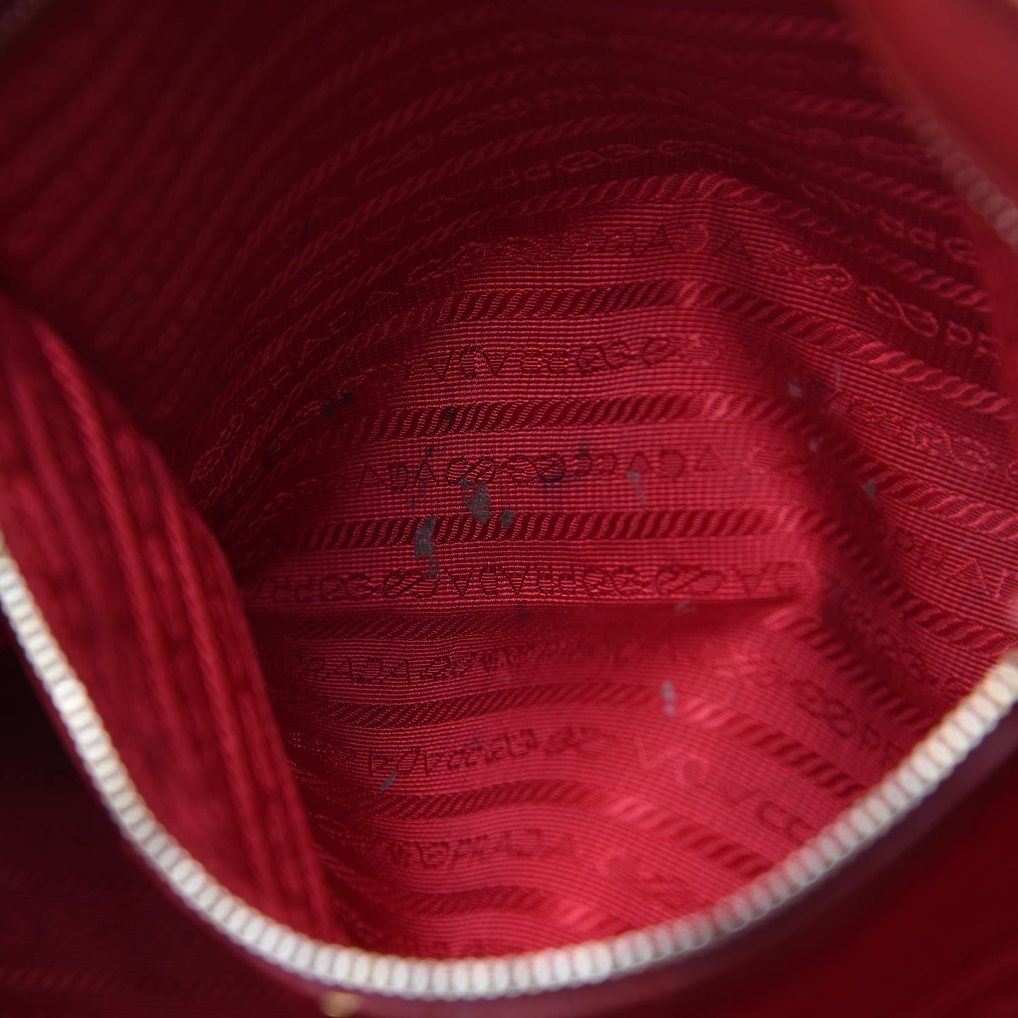 Saffiano Lux Large Tote Fuoco
