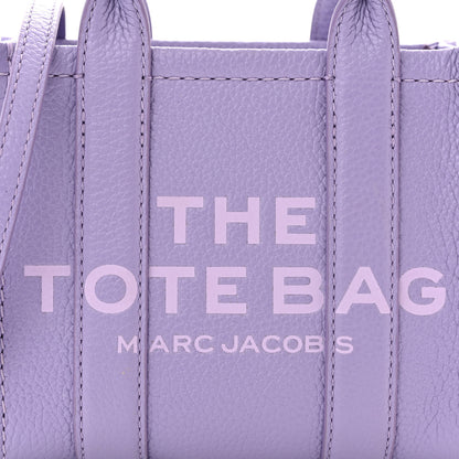 Marc Jacobs Grained Calfskin Mini The Tote Bag Lavender 8 of 11
