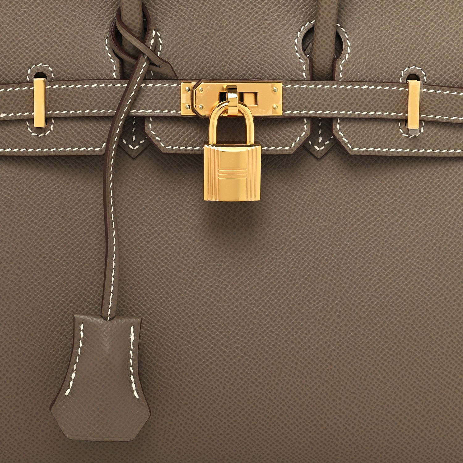 Hermes Epsom Birkin Sellier 25 Etoupe 8 of 11