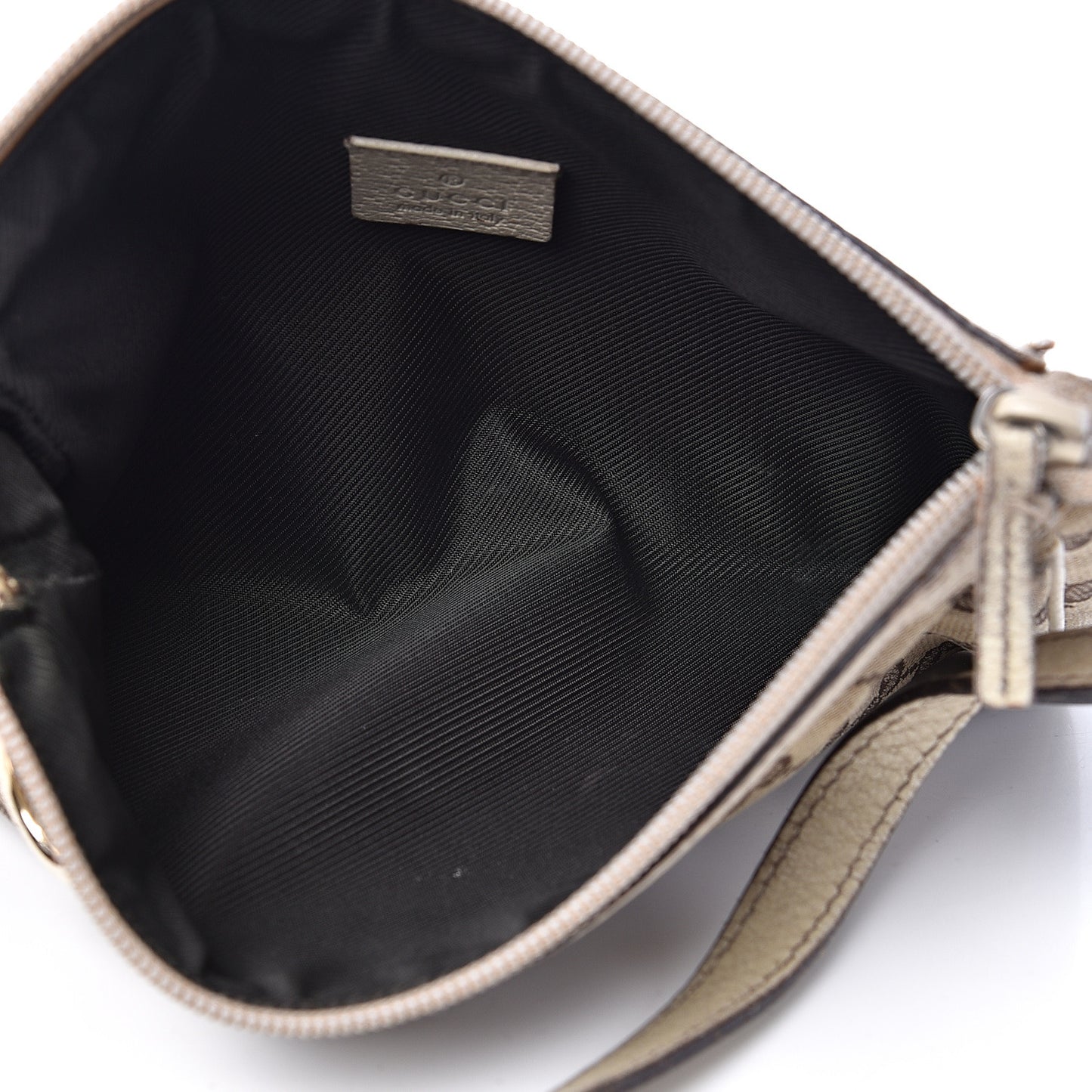 Monogram D Ring Cosmetic Case White