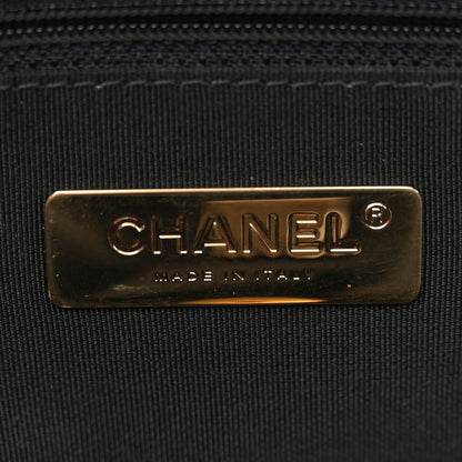 Chanel Tweed Quilted Medium Chanel 19 Flap Black White 6 of 12