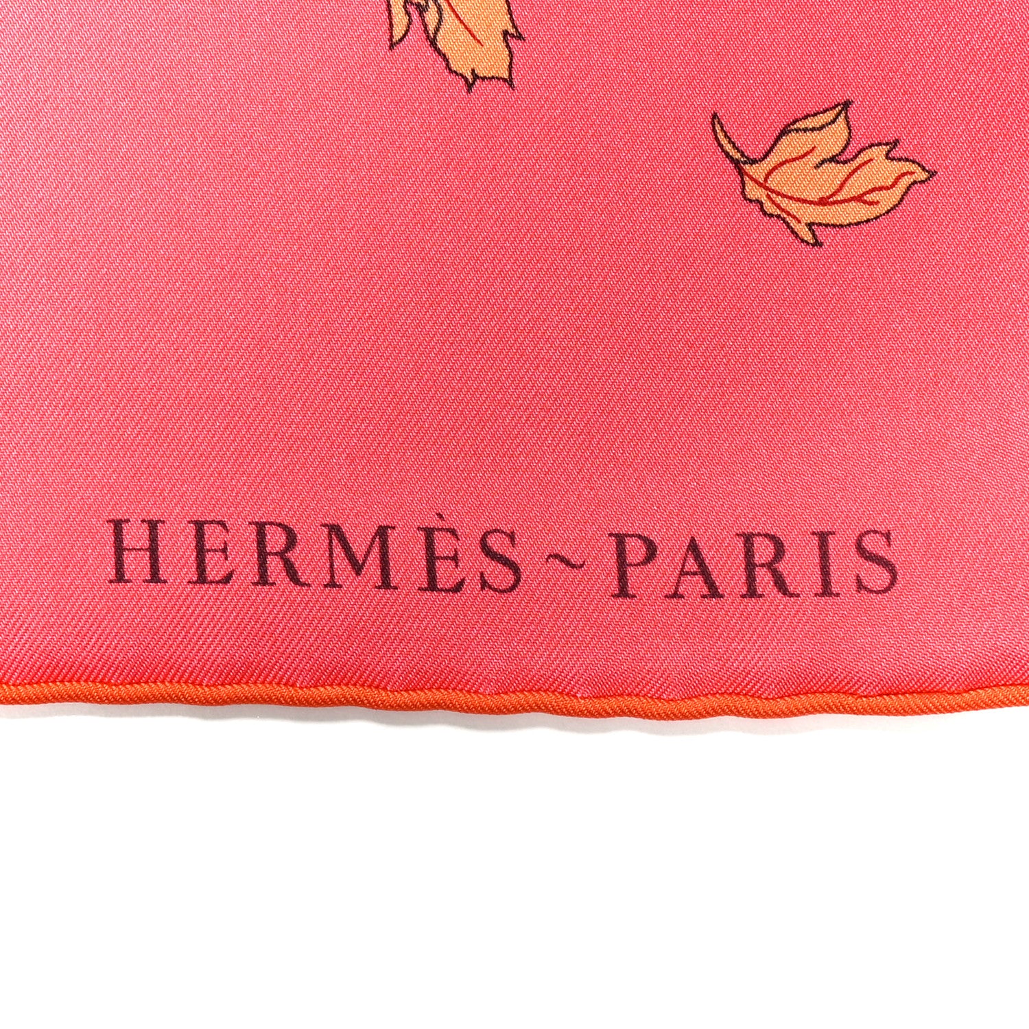 Hermes Silk Robe Legere Scarf 90 Rose Lipstick Vieux Rose 2 of 5