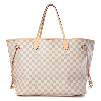 Louis Vuitton Damier Azur Neo Neverfull GM Rose Ballerine 3 of 11