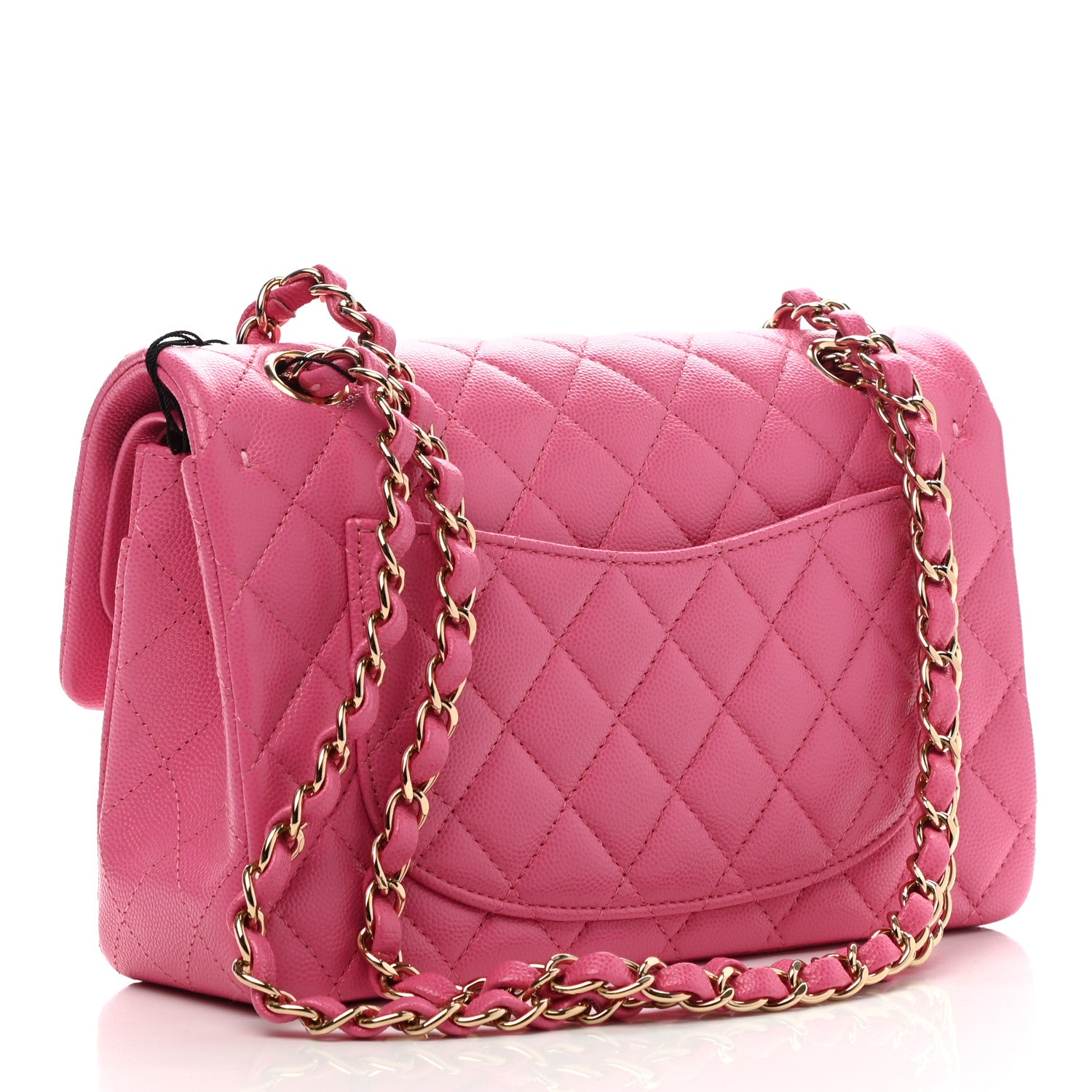 Chanel Caviar Quilted Small Double Flap Pink 2 of 10