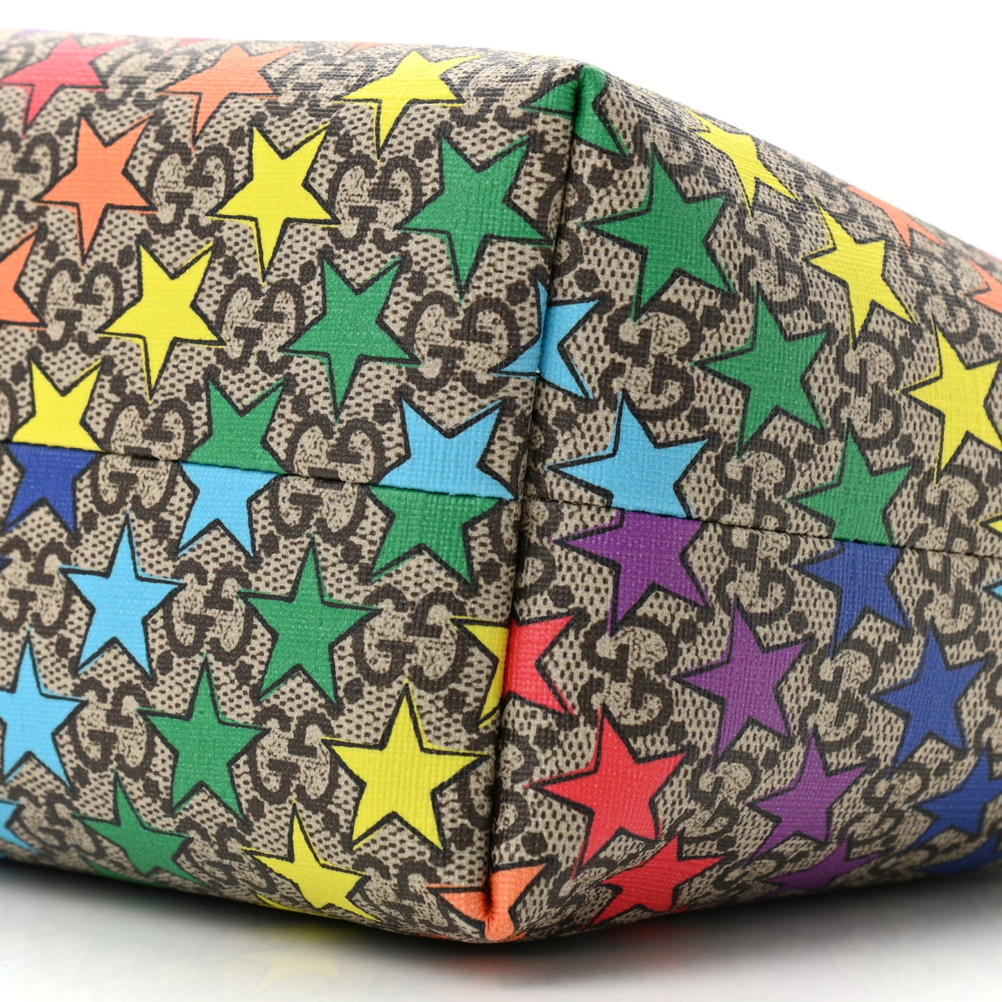 GG Supreme Monogram Childrens Star Print Tote Multicolor
