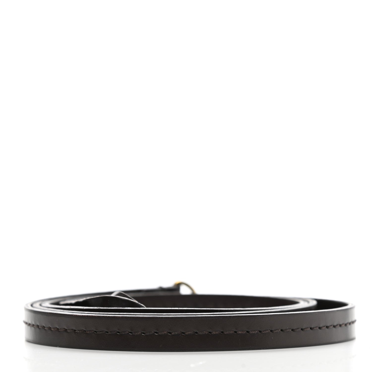 Louis Vuitton Calfskin 12mm Favorite Long Strap Brown 2 of 6