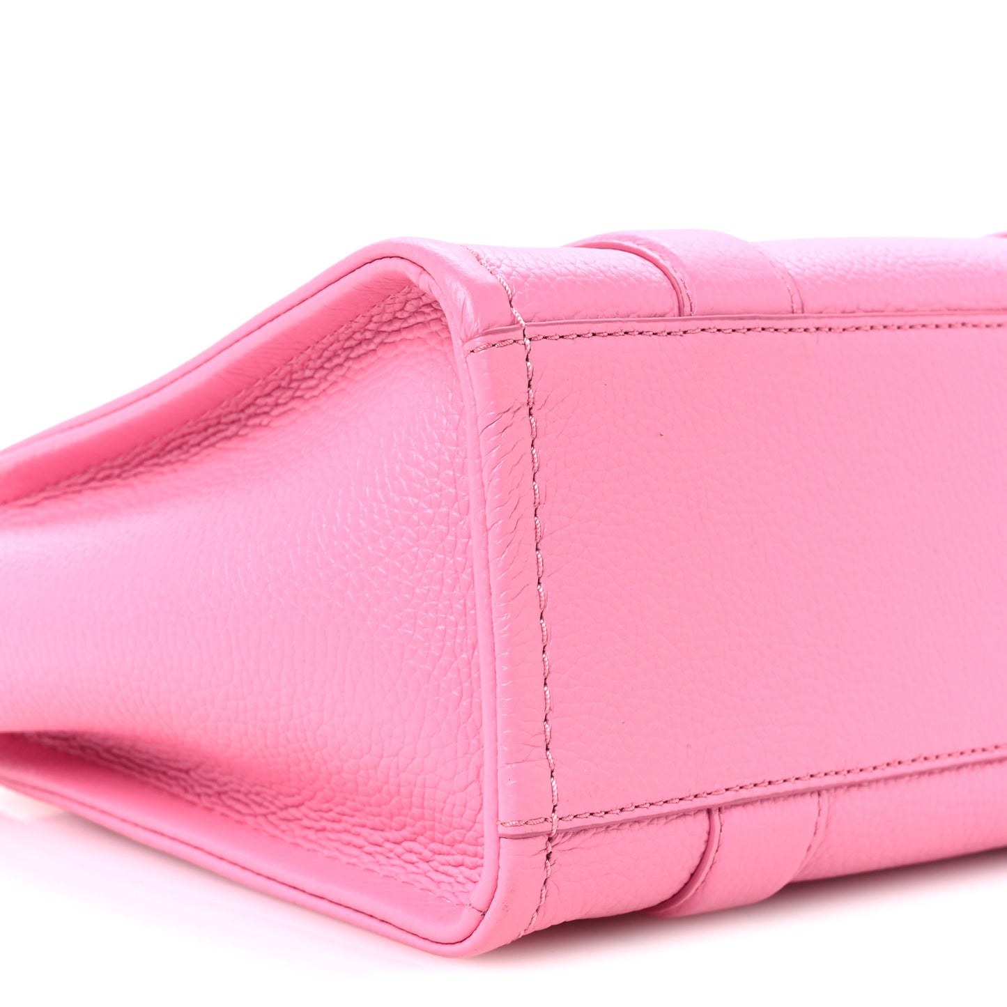 Grained Calfskin Small The Tote Bag Candy Pink