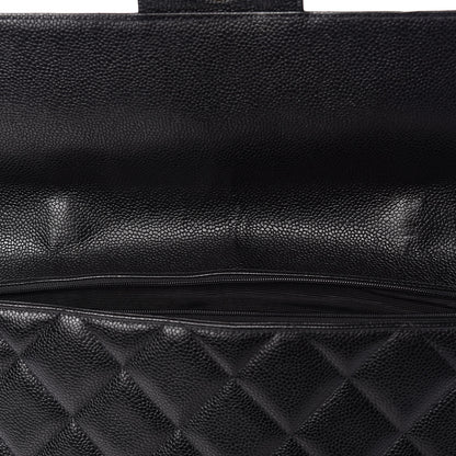 Chanel Caviar Quilted Briefcase Laptop Bag Black 11 of 11