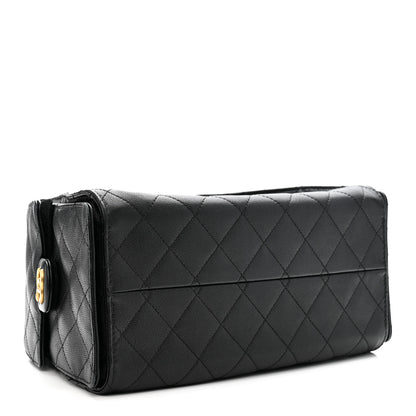 Chanel Caviar Quilted Small Chanel 25 Handbag Black 5 of 12