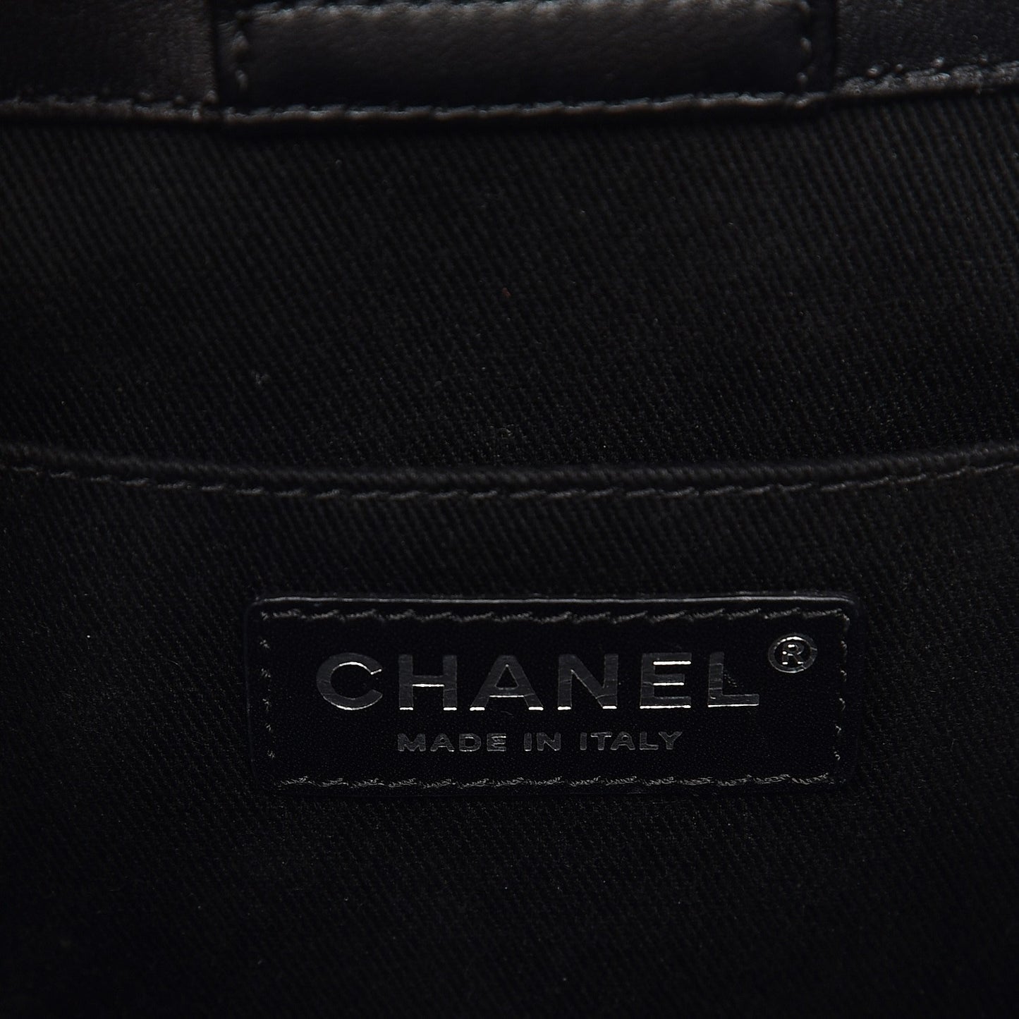 Caviar Quilted Small CC Bucket Bag Black
