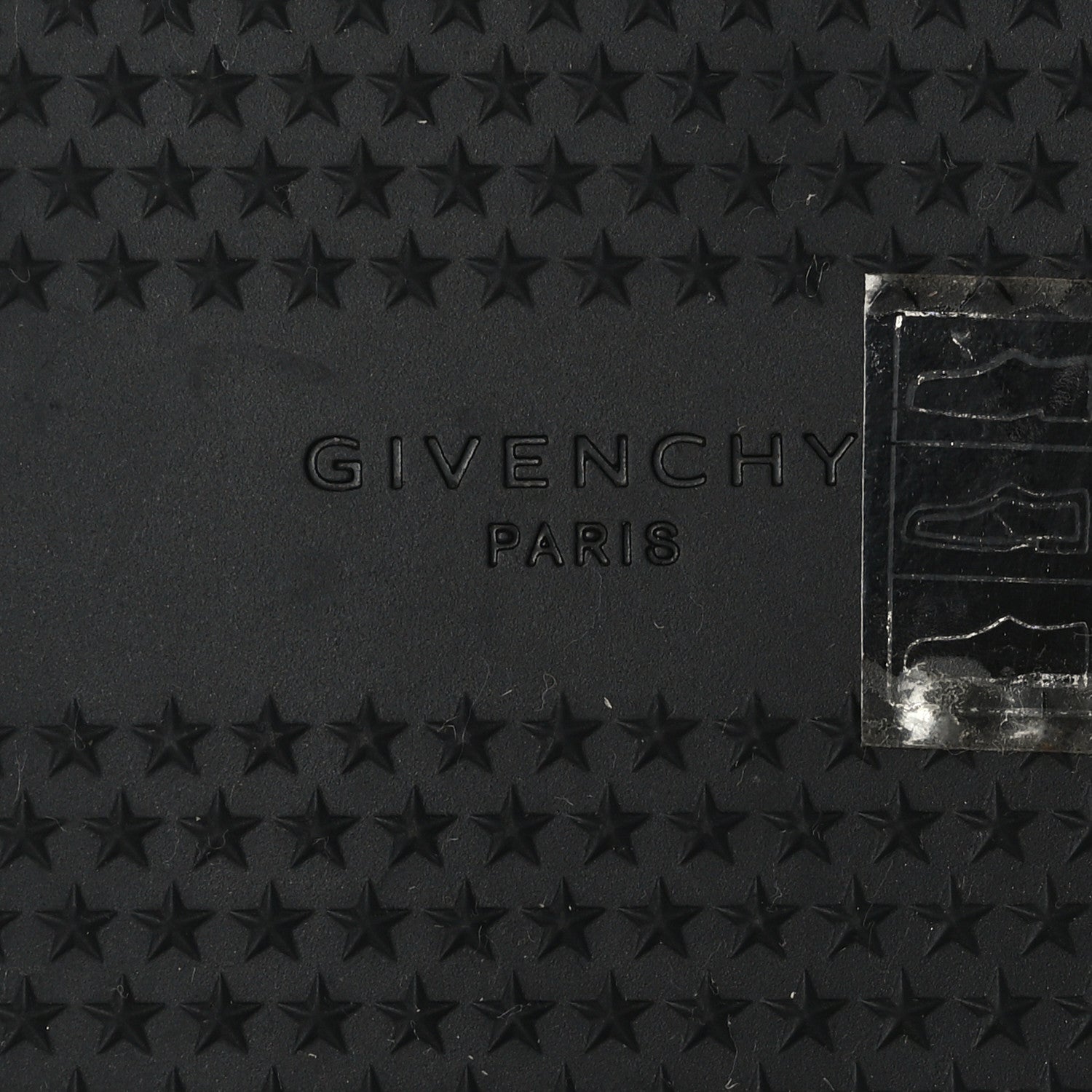 Givenchy Cotton Logo Thong Strap Sandals 41 Black White 6 of 7