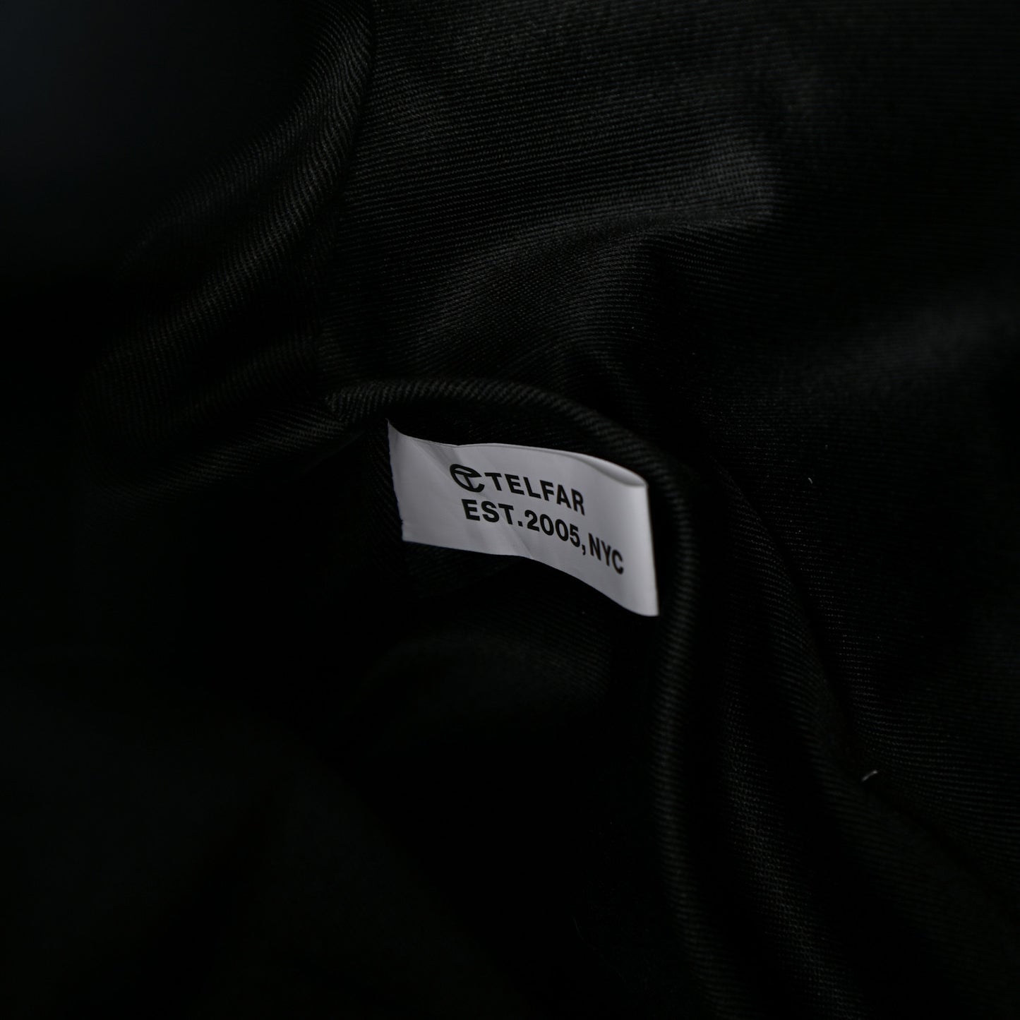 Vegan Leather Medium Shopping Bag Black