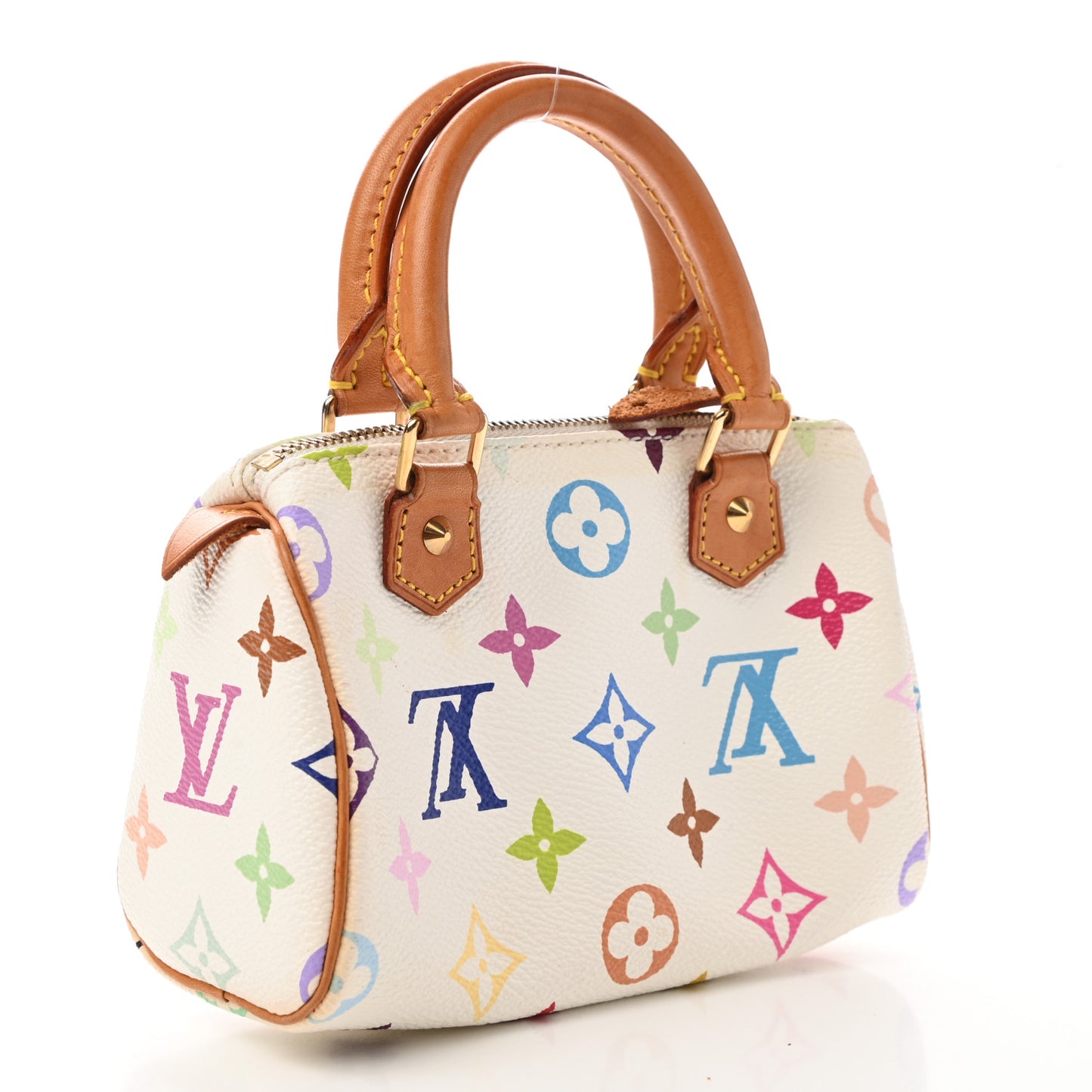 Monogram Multicolor Mini Sac HL Speedy White